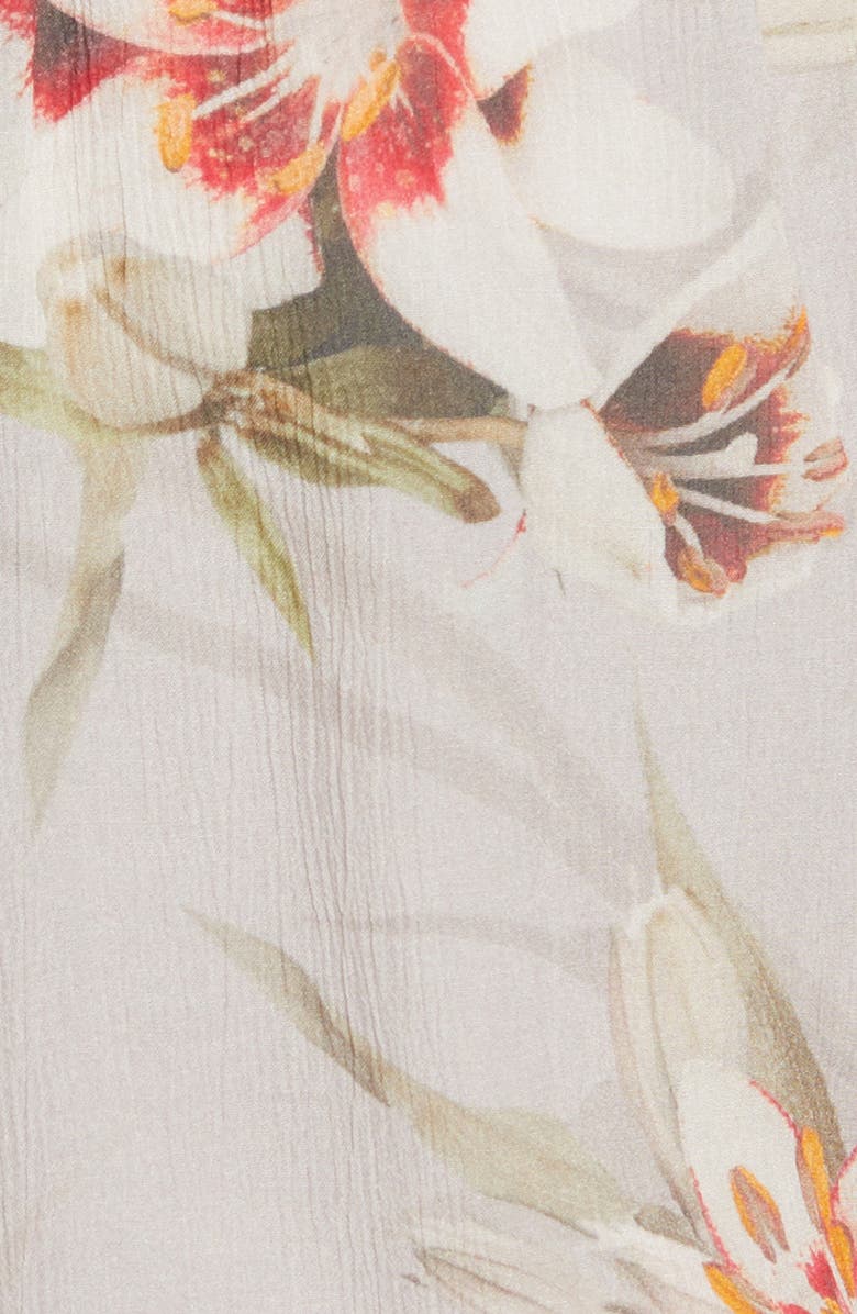 AllSaints Lara Kuroyuri Floral Print Blouse, Alternate, color, 