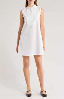 Theory Sleeveless Bib Polo Dress