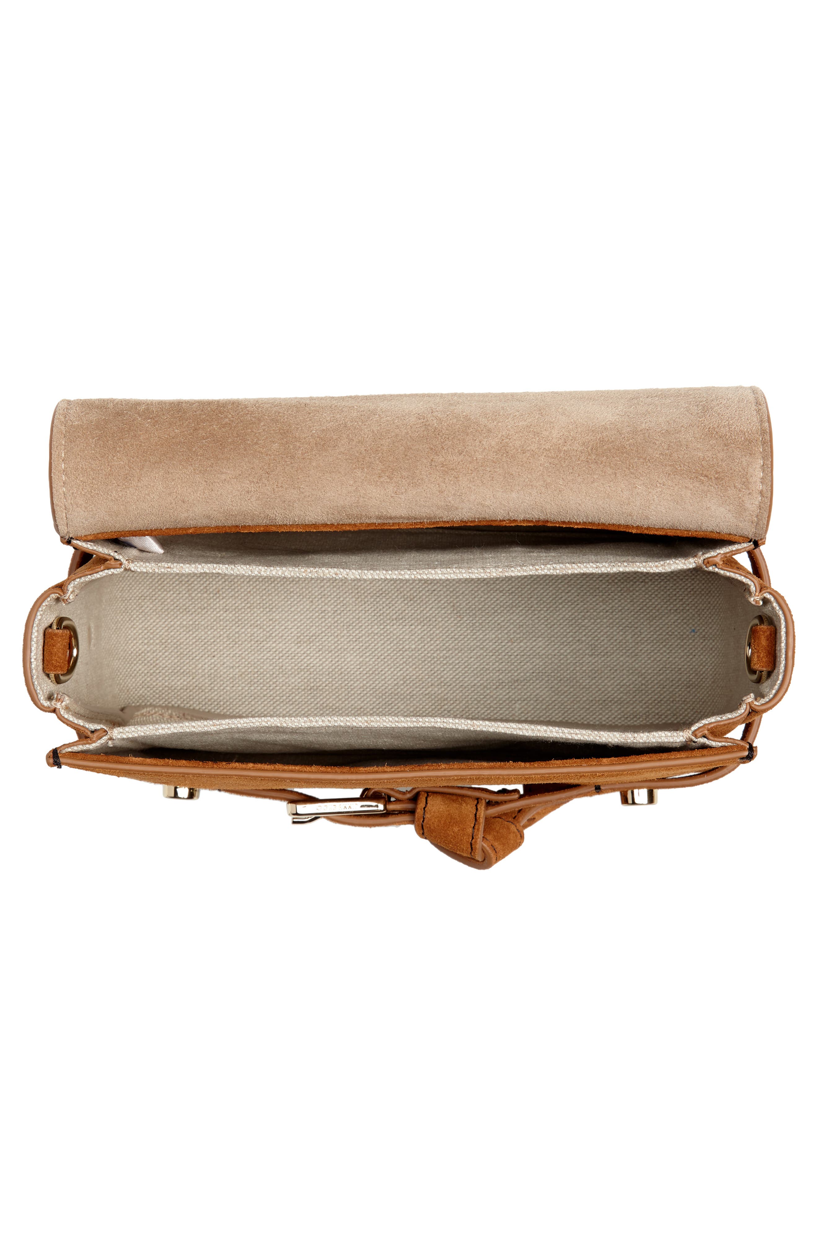 Jimmy Choo Lexi Suede Crossbody Bag, Alternate, color, 