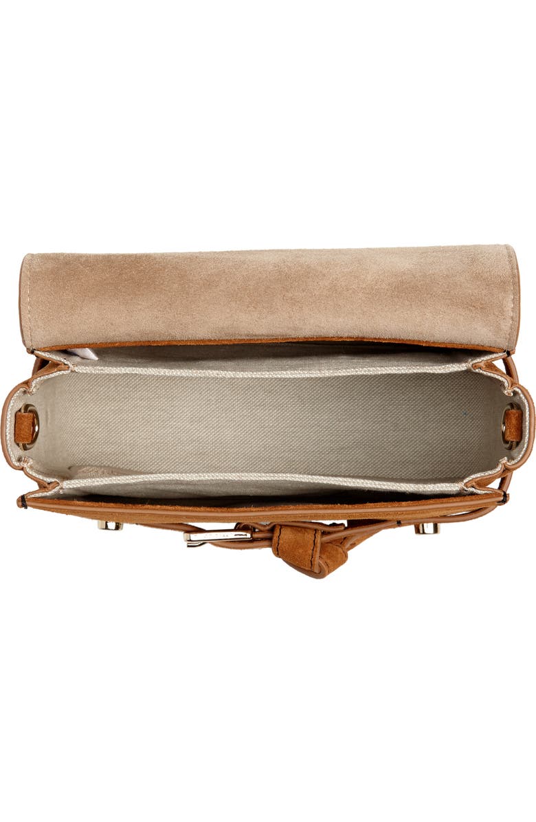 Jimmy Choo Lexi Suede Crossbody Bag, Alternate, color,