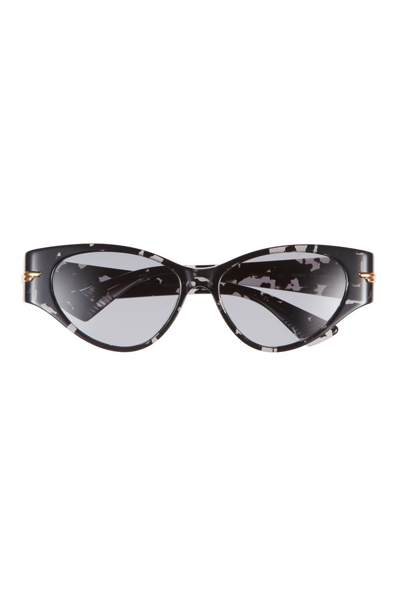 55mm Cat Eye Sunglasses, Main, color, HAVANA HAVANA GREY