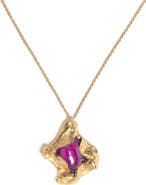COMPLETEDWORKS Resin Pendant Necklace