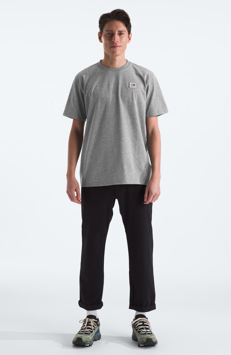 The North Face Heritage Patch Heathered T-Shirt, Alternate, color,