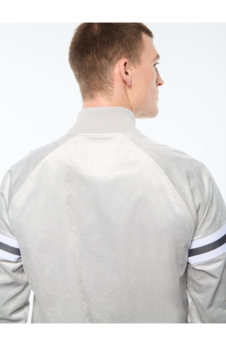 Sergio Tacchini Cordurato Track Jacket, Alternate, color, Quiet Grey