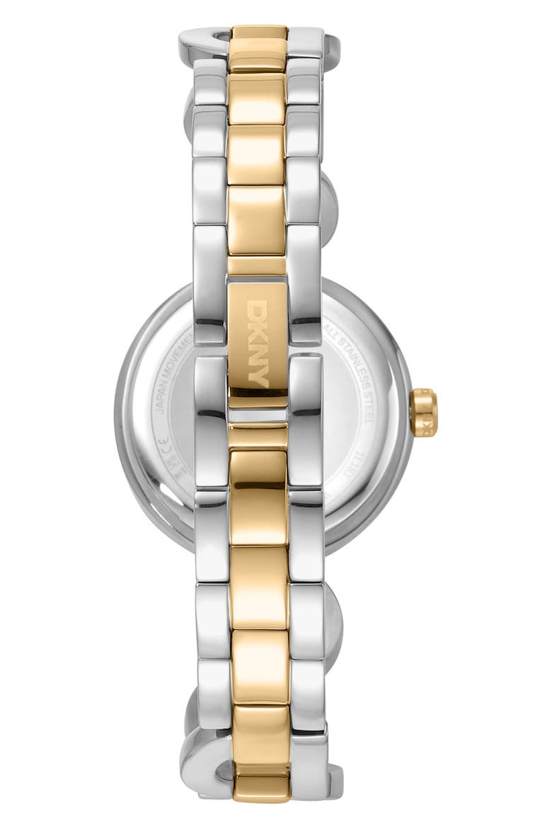 Logo Chain Bracelet Watch, Alternate, color, DARK GREEN