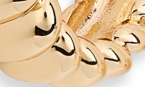 Ettika So Twisted Hoop Earrings In Gold