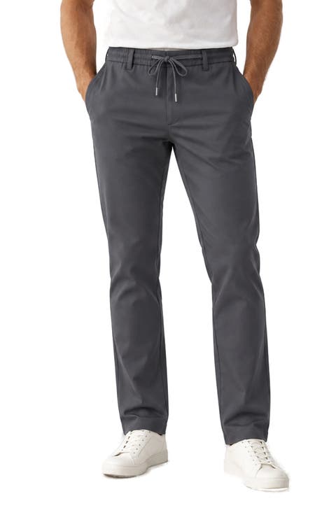 Drawstring Waist Performance Pants