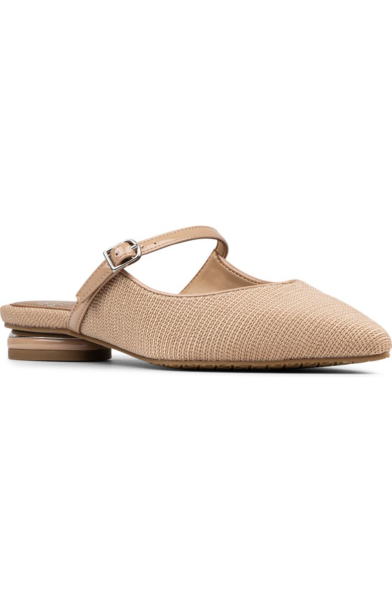 Donald Pliner Wynter Mule Flat, Main, color, Sand