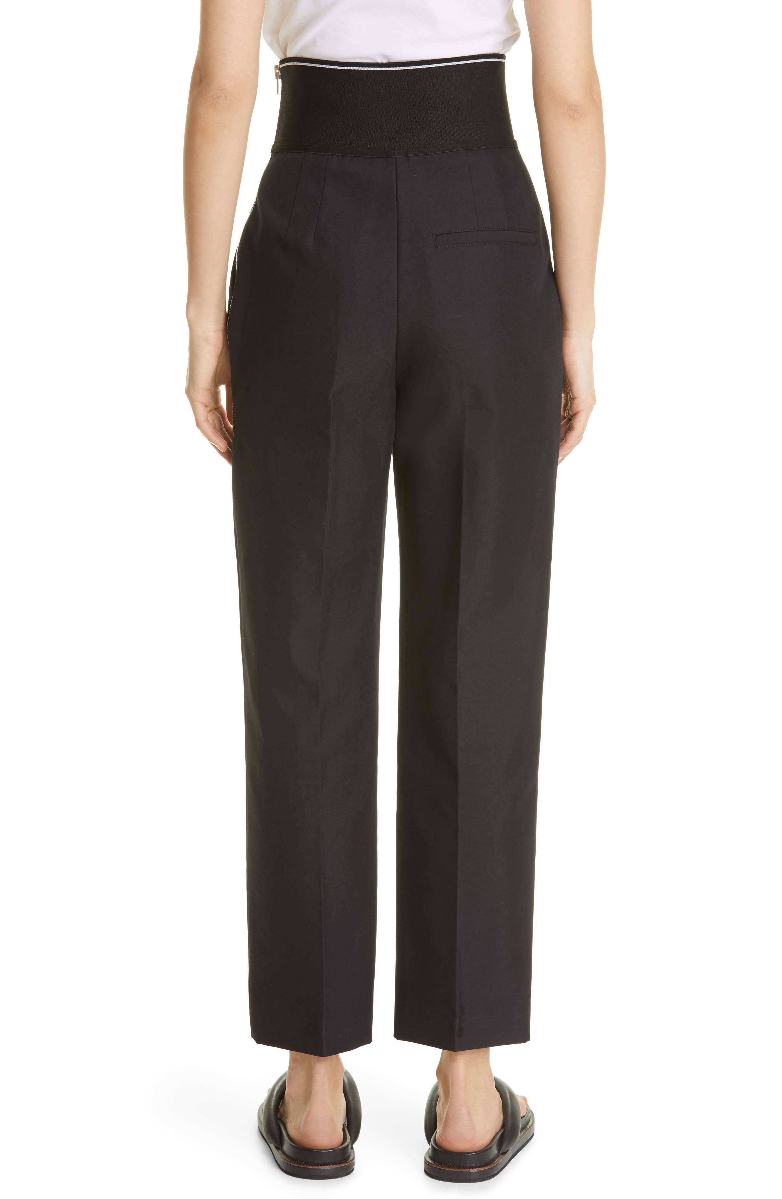 Carrot High Waist Logo Pants - image 2