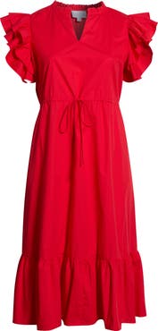SUGARLIPS Miley Dillan Ruffle Maxi Dress