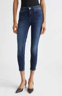 L'AGENCE Margot Crop Skinny Jeans