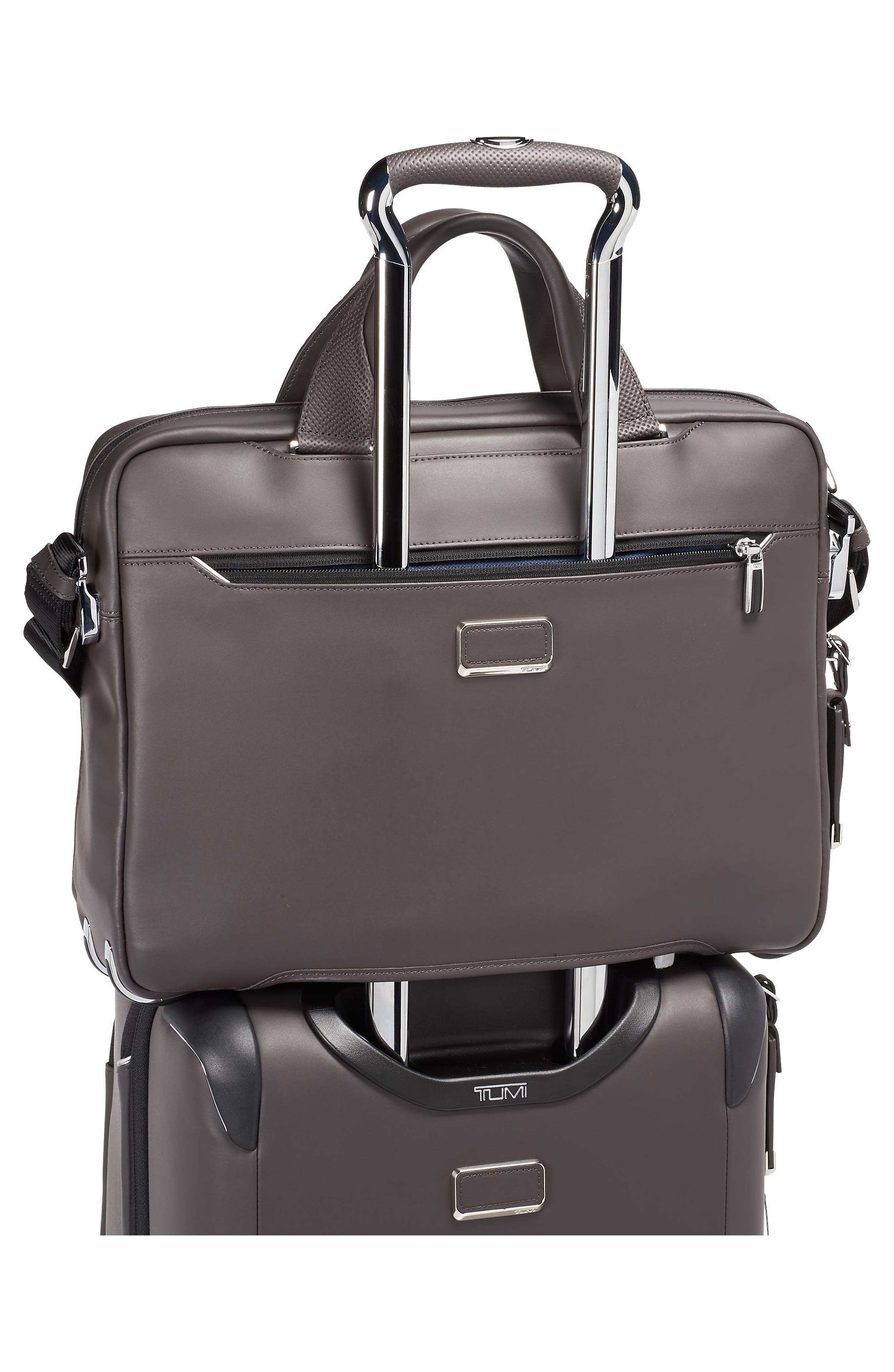 Tumi Arrivé - Sawyer Leather Briefcase, Alternate, color, 