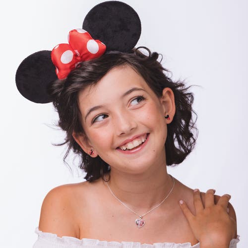 Disney Mismatched Mickey And Minnie Mouse Earrings In Multi