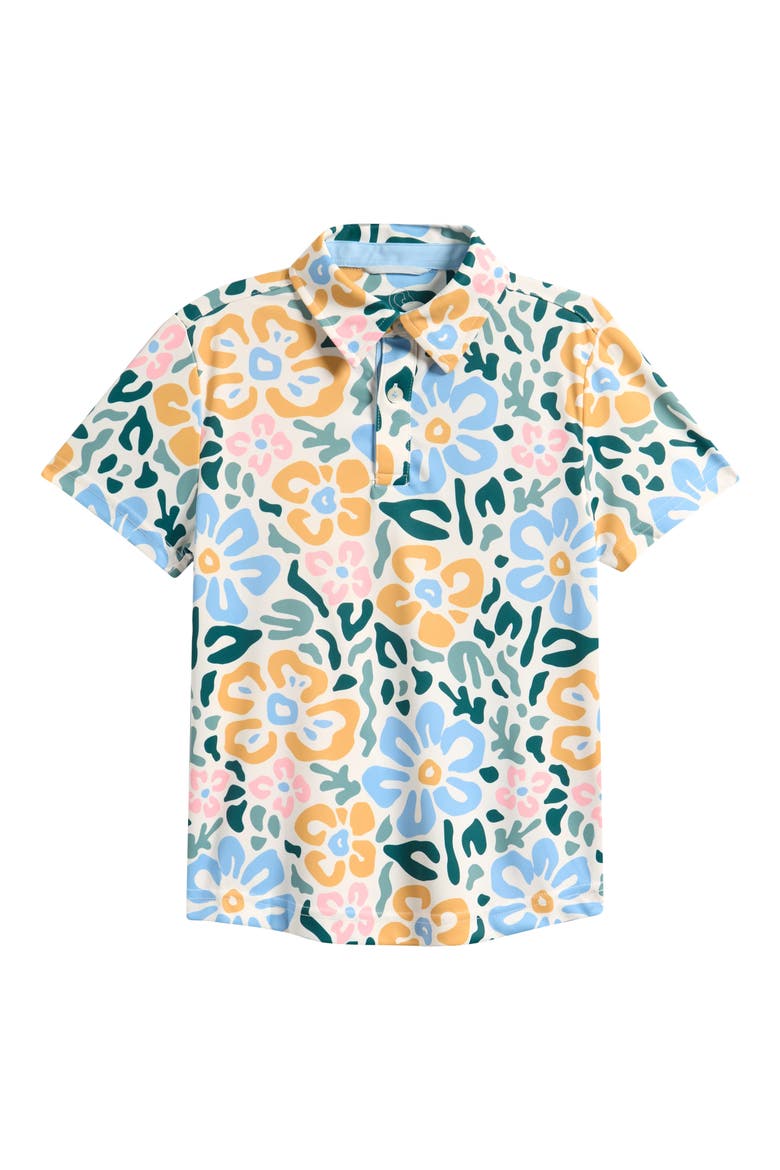Kids' Larue Athletic Fit Polo, Main, color, SKY