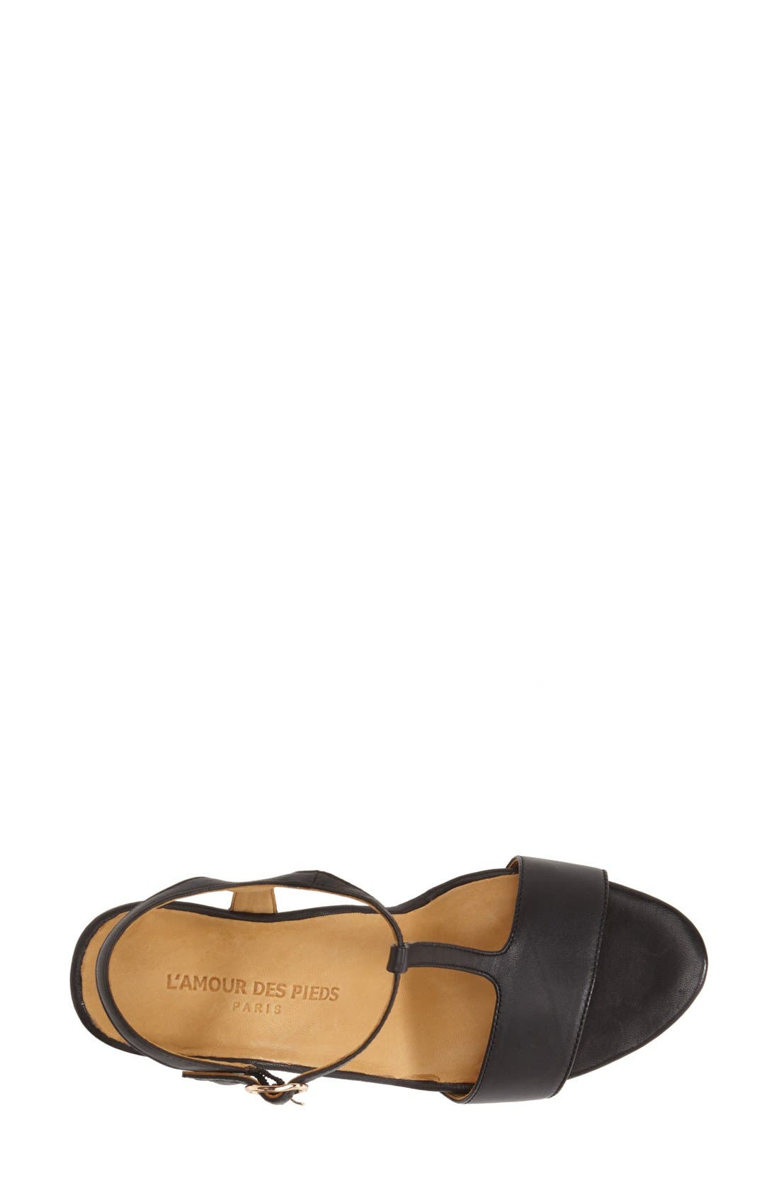 L'Amour des Pieds 'Idelle' Platform Wedge Sandal, Alternate, color, 