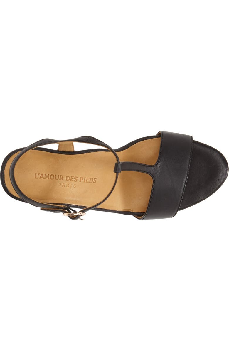 L'Amour des Pieds 'Idelle' Platform Wedge Sandal, Alternate, color,