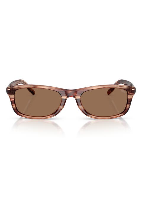 54mm Rectangular Sunglasses