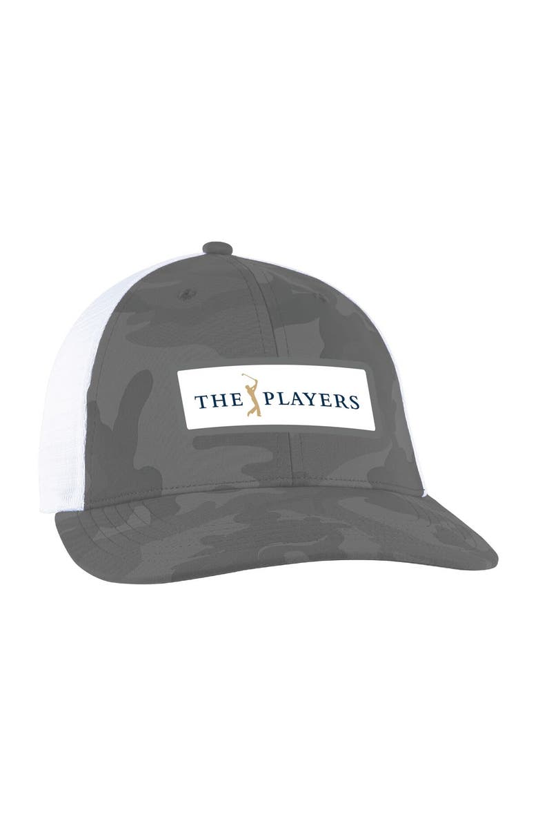 AHEAD Men's THE PLAYERS  Ahead Gray  Camo Flex Hat, Alternate, color, Gray
