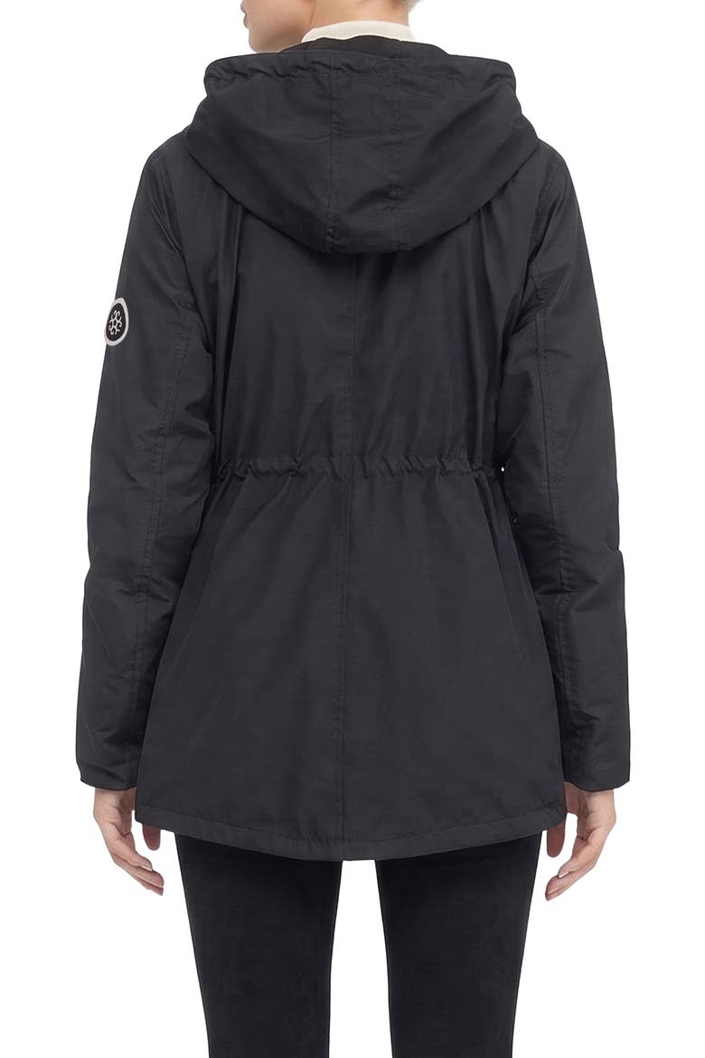 Lightweight Jacket With Zip Jackets & Hood, Alternate, color, BLACK