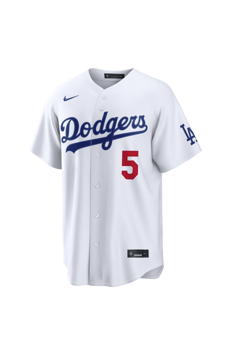 Nike Men's Nike Freddie Freeman White Los Angeles Dodgers Home Stadium Jersey, Alternate, color, White