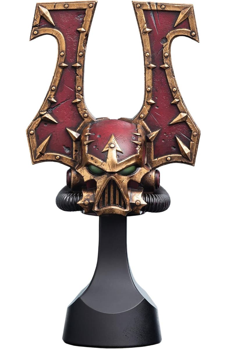 Weta Workshop Warhammer 40,000 Khorne Berzerker Miniature Helmet, Main, color,
