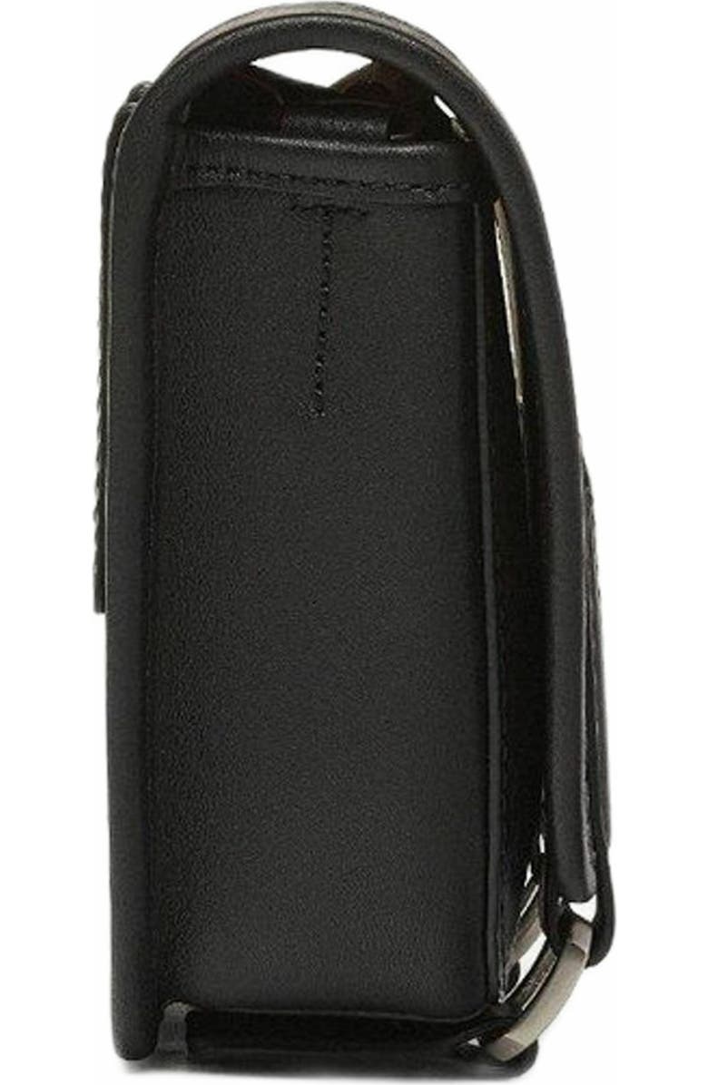 MCM Aren Messenger Bag in Visetos, Alternate, color, Black