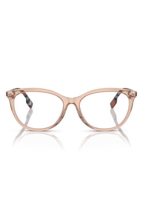 Burberry 52mm Phantos Optical Glasses In Neutral