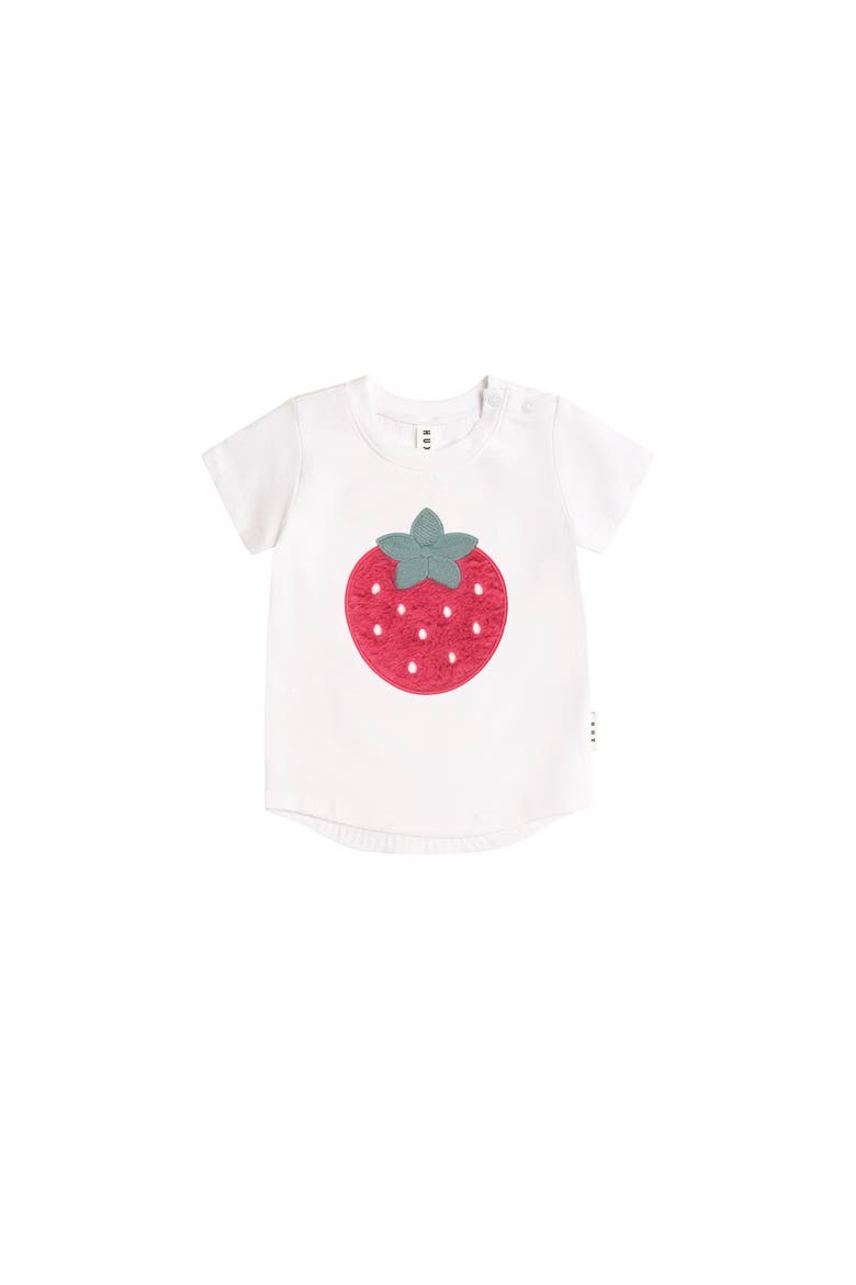 Very Strawberry Tee, Main, color, White