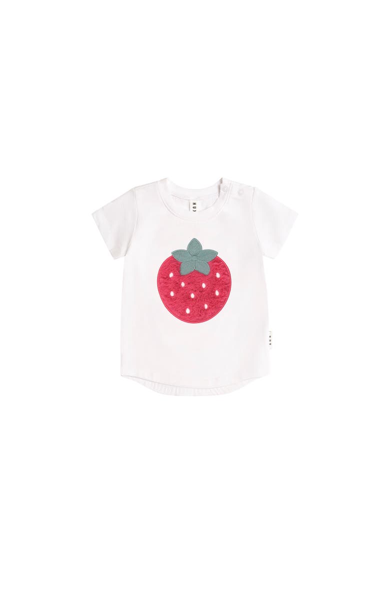 Huxbaby Very Strawberry Tee, Main, color, White