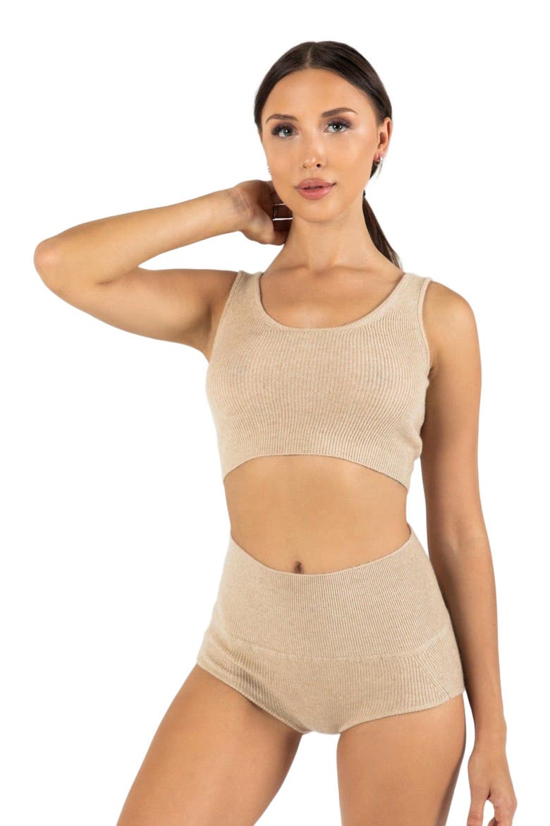 Cashmere Underwear, Alternate, color, beige
