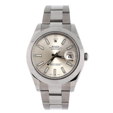Oyster Perpetual Datejust II Automatic Watch Stainless Steel 41