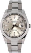 Pre-Owned Rolex Oyster Perpetual Datejust II Automatic Watch Stainless Steel 41