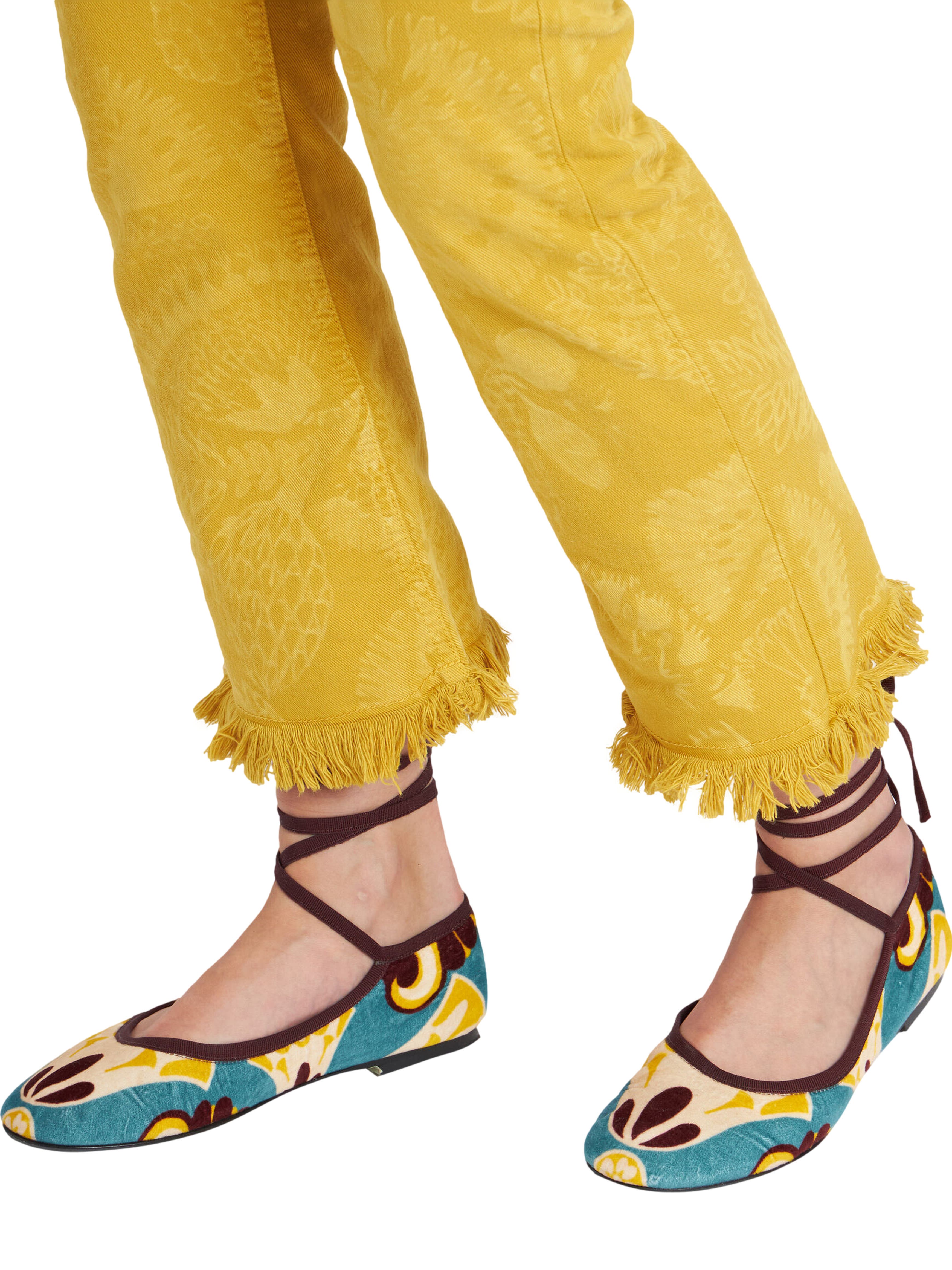 La DoubleJ Winter Ballerina Flats Dendera Light Blue, Alternate, color, Dendera Light Blue