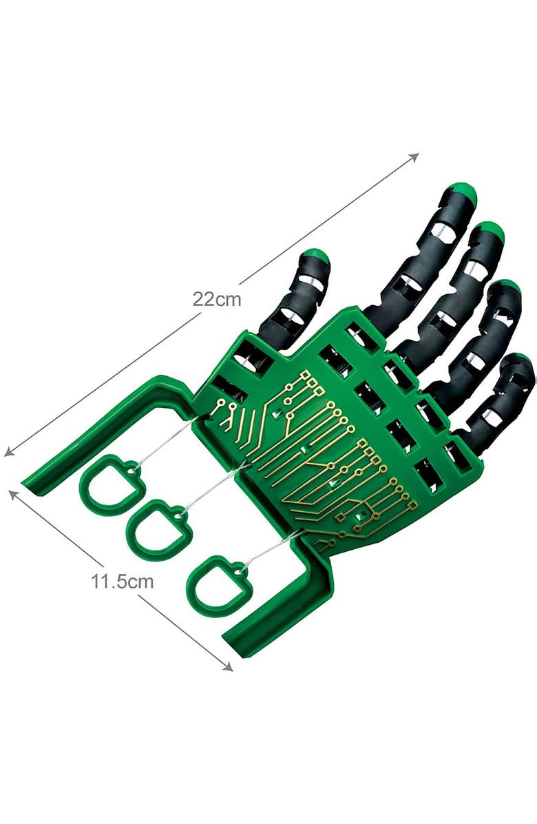 4M Kidzlabs Robotic Hand DIY Mechanical Robot Science STEM Kit, Alternate, color, Multicolored