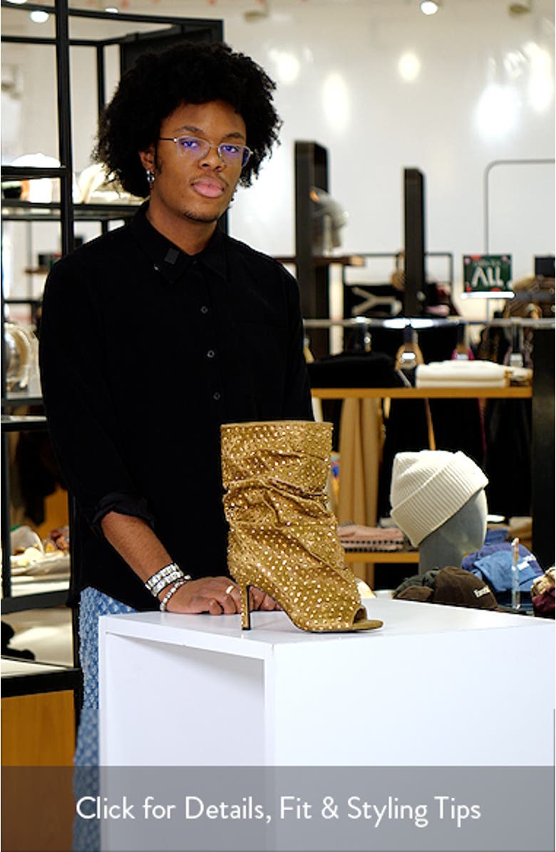 Rozsi Open Toe Slouch Bootie, sales video thumbnail