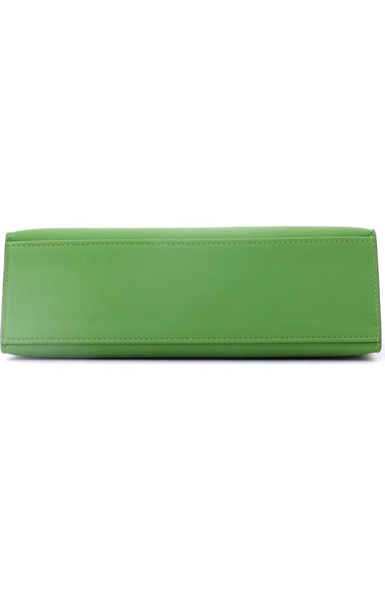 Pre-Owned Hermes Kelly Pochette Swift, Alternate, color, Vert Yucca