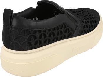 Cassina Scallop Lace Platform Sneaker