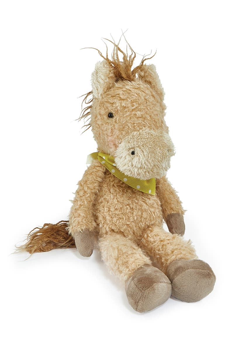 Pony Boy Horse Plush Toy, Alternate, color, LIGHT BROWN