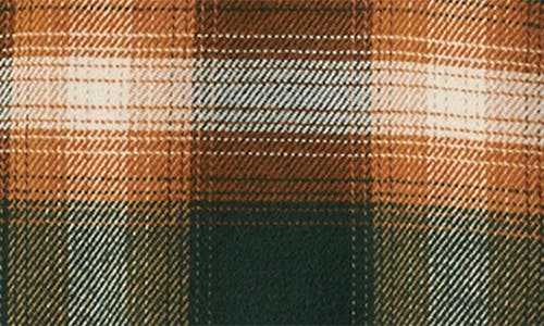 Brixton Bowery Plaid Flannel Button-up Shirt In Multi