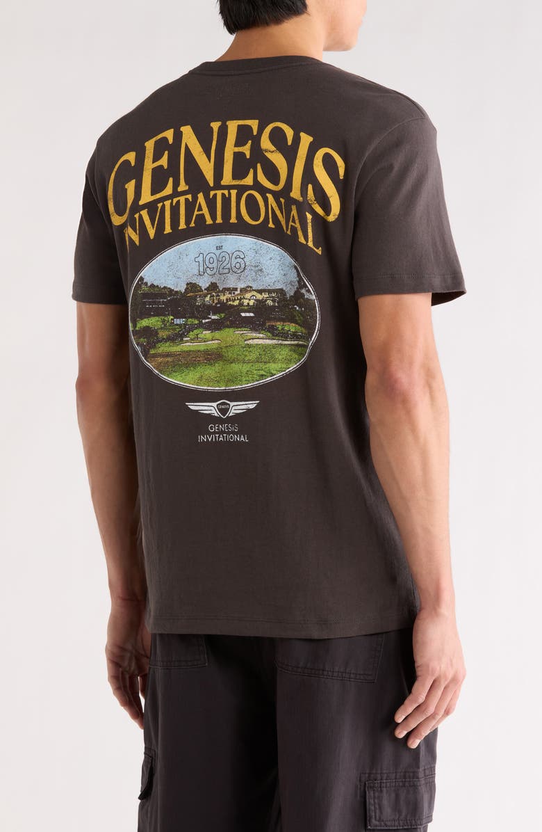 The Forecast Agency Genesis Invitational Cotton Graphic T-Shirt, Alternate, color, Pirate Black