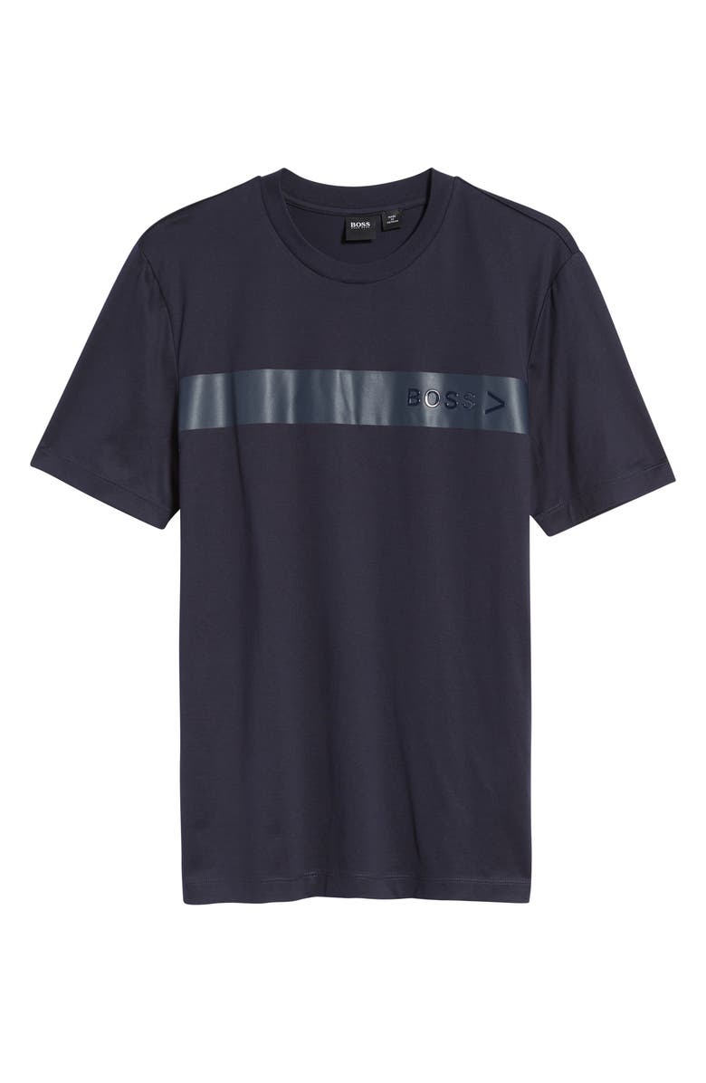 BOSS HUGO BOSS Tiburt Logo Graphic Tee, Alternate, color, 
