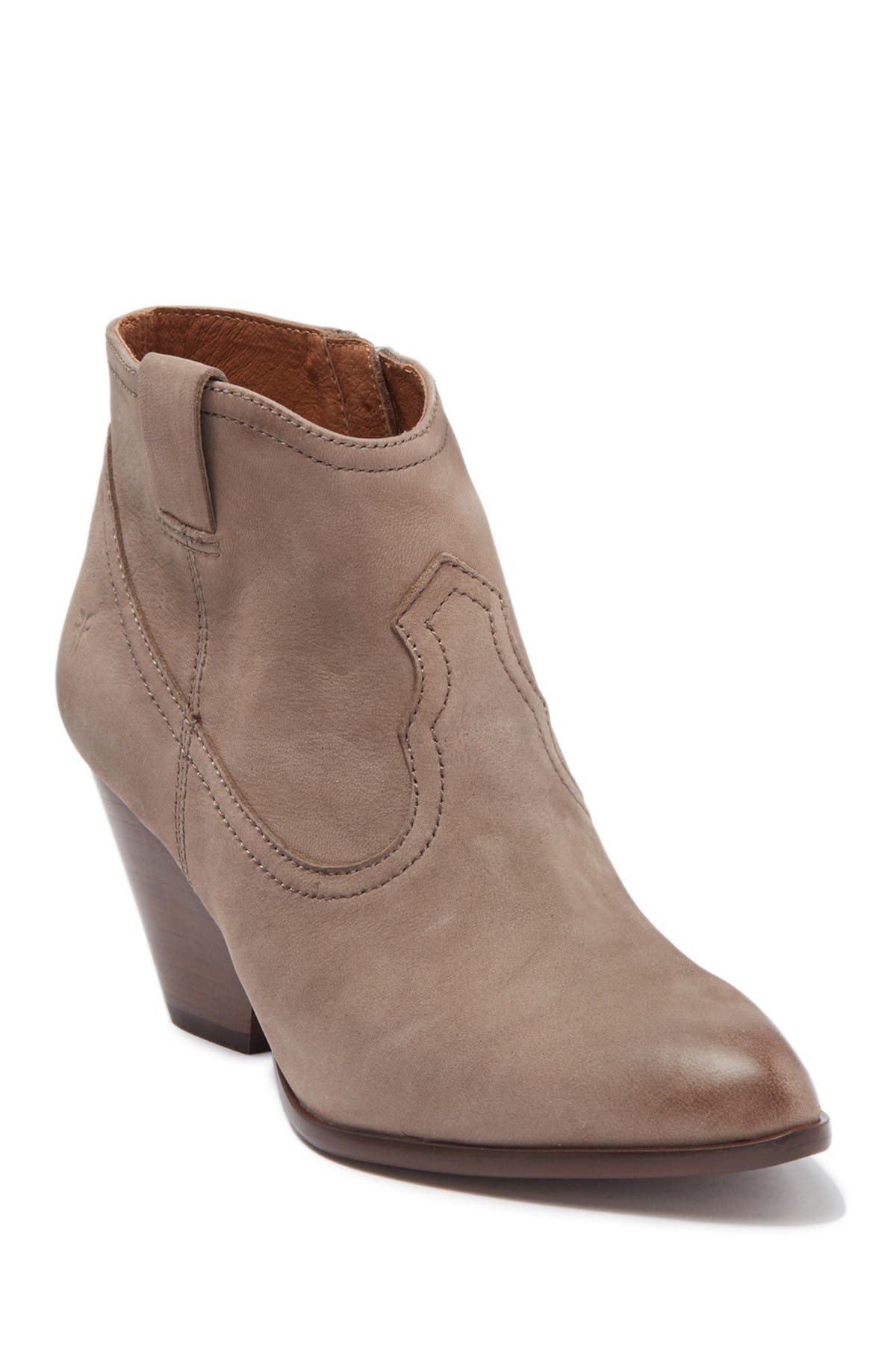 Frye Reina Western Ankle Bootie, Main, color, 