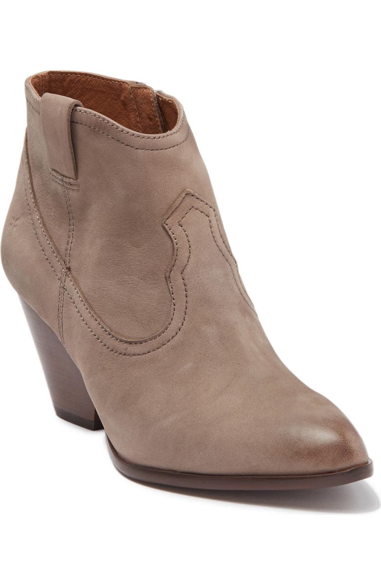 Frye Reina Western Ankle Bootie, Main, color,