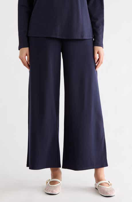 Eileen Fisher Ponte Wide Leg Pants