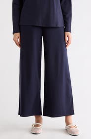 Eileen Fisher Ponte Wide Leg Pants