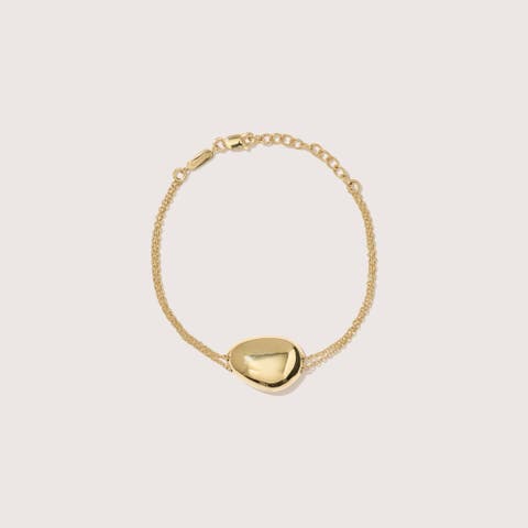 14kt Gold Vermeil Pebble Bracelet