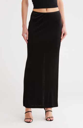 Helmut Lang Fluid Jersey Maxi Skirt