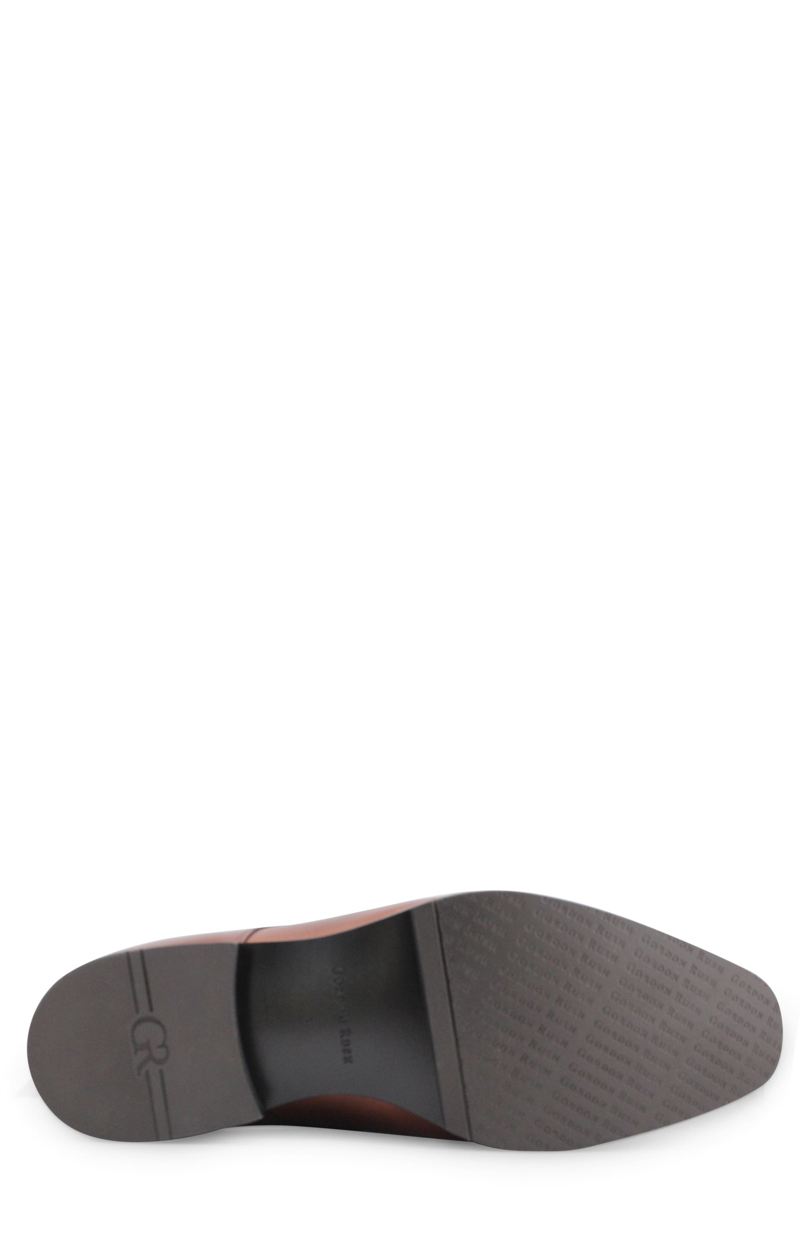 Gordon Rush Brayden Double Monk Strap Shoe, Alternate, color, Brandy