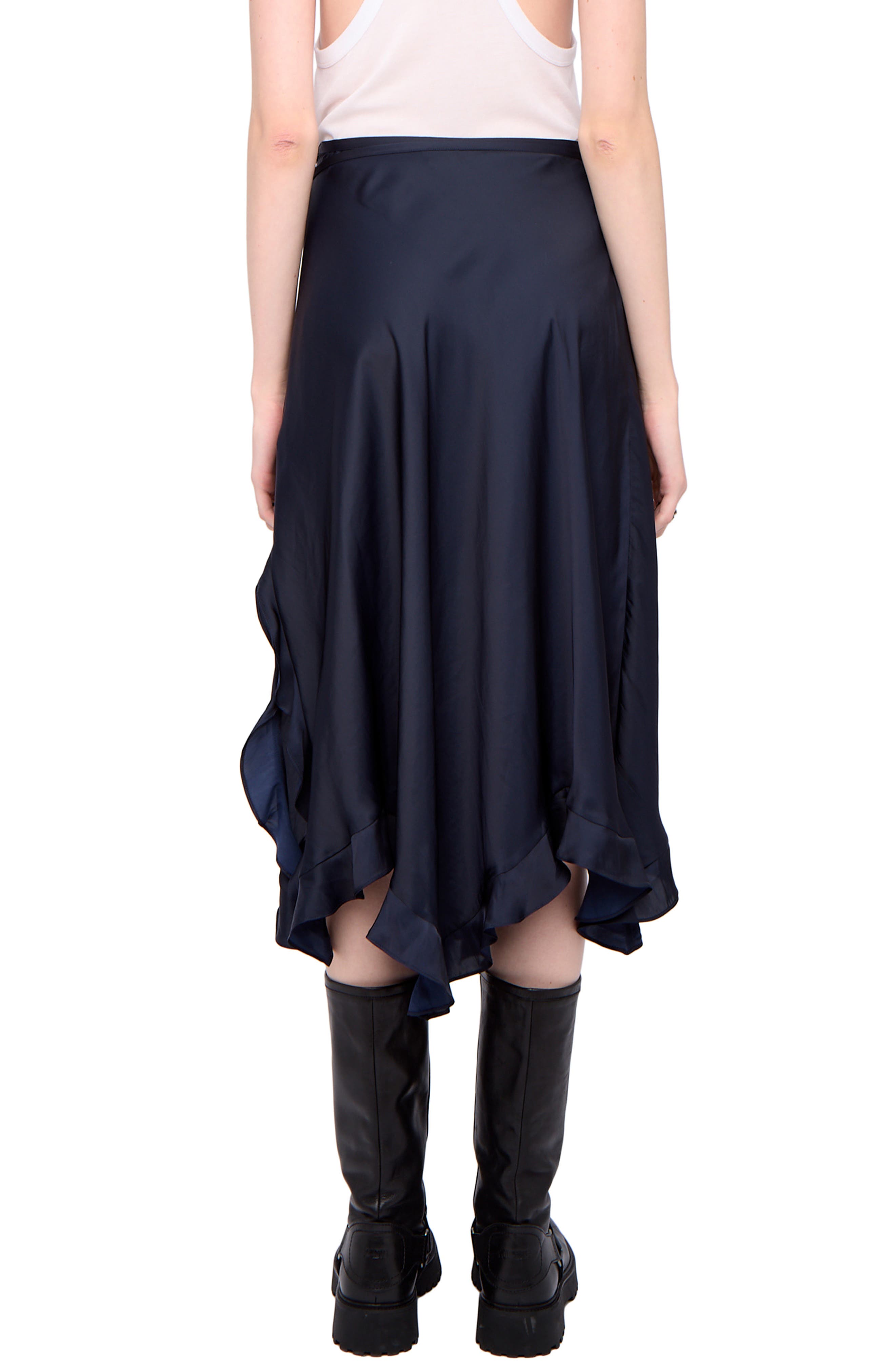 Jeto Satin Midi Skirt - image 2