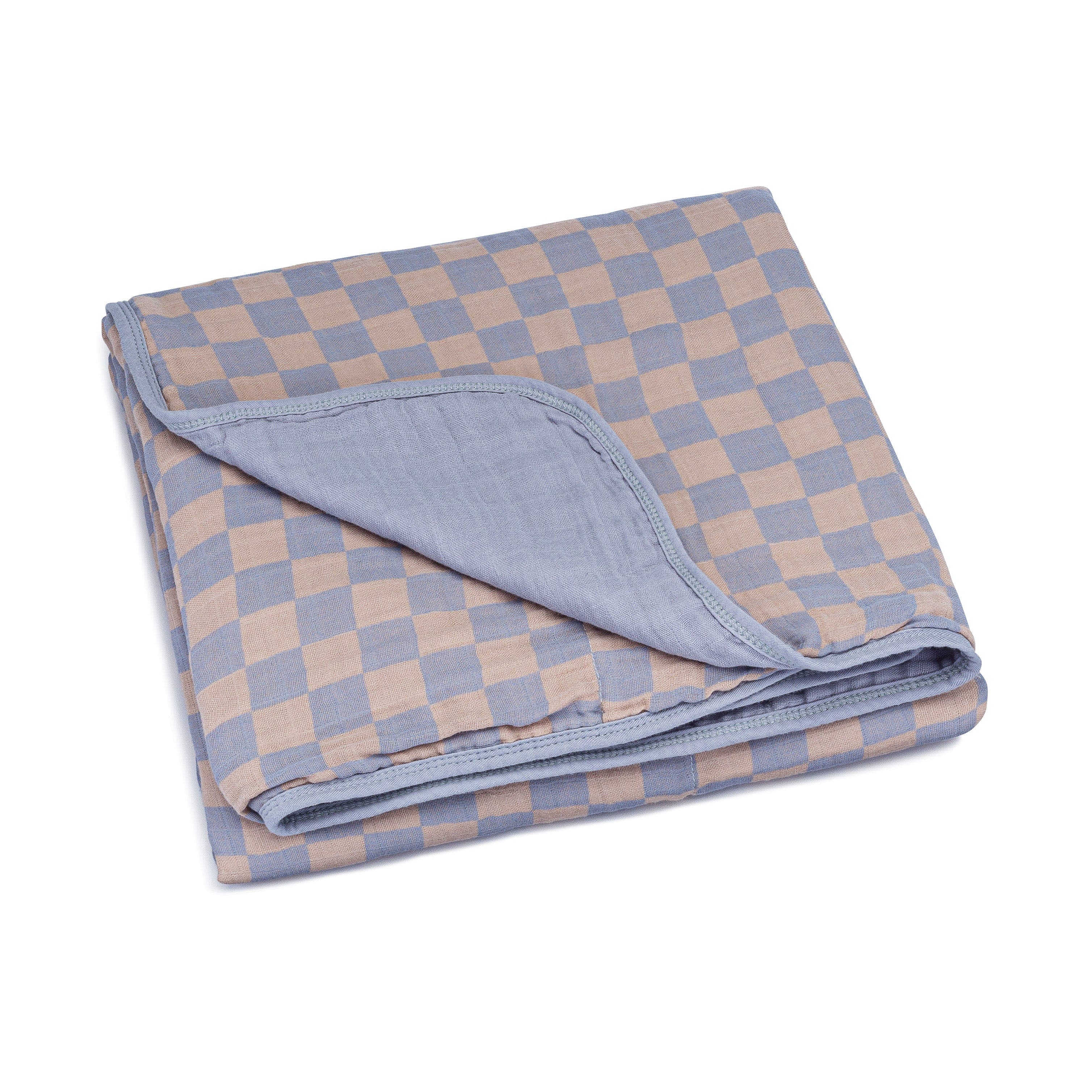 Stormy Blue Checker